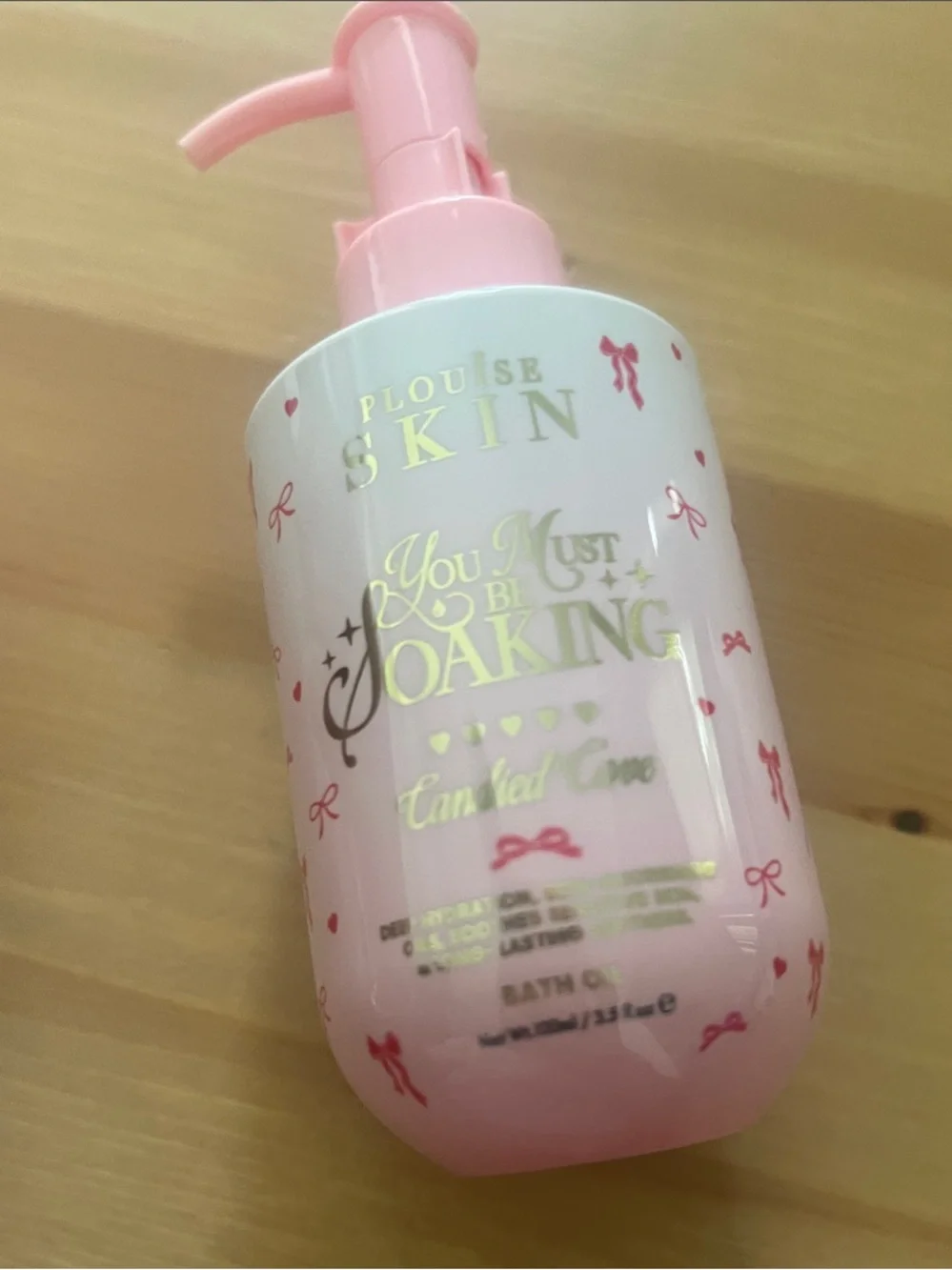 PLouise Skin You Must Be Soaking Candied Cove Bath Oil 3.5 fl oz